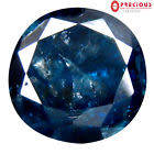 0.98 ct PGTL Certified Supreme 6 mm Round Shape Genuine Blue Diamond Loose Stone