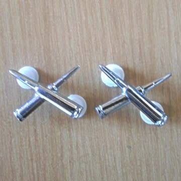 S.A.D.F Ammunition Corps Collar Badges With Pns In Place - Pair.