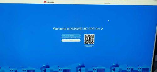 huawei 5g cpe pro 2  h122-373 rain