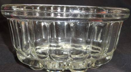 Pressed glass jelly mould-in top condition