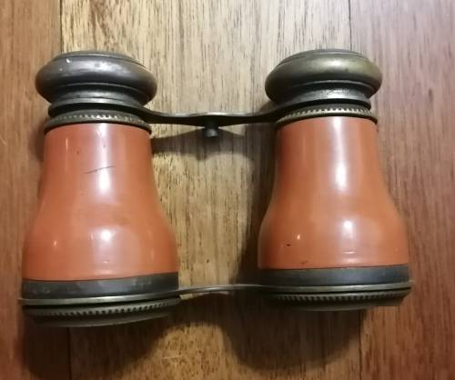 Brass  and Enamel binoculars