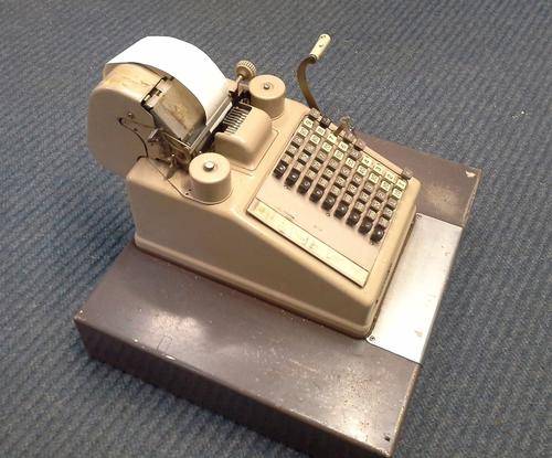 1954 Burroughs Cash Machine