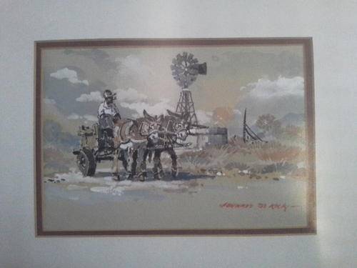 Original Johnnie de Kock Watercolour