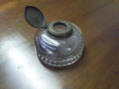 Vintage Criterion Inkwell