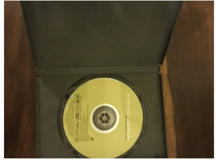 Belinda Carlisle Runaway Live 1990 DVD