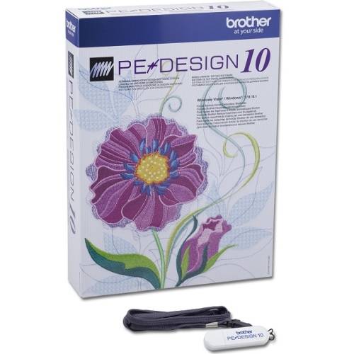 Brother PEDESIGN10 PE Design  10 Digitizing Software