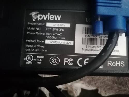 DESKTOP SCREEN 19 INCH