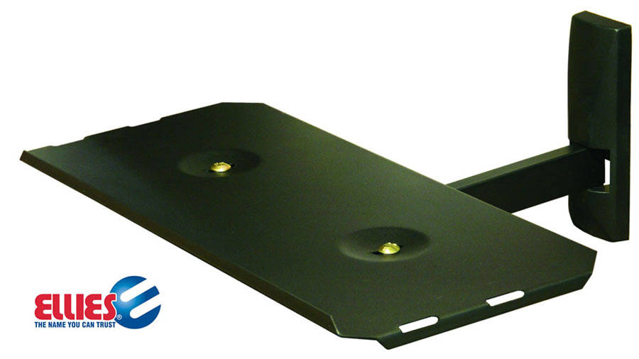 Ellies Wall Mount Double Swivel & Tilt Bracket For up to 75cm TV - New in box - BLACK