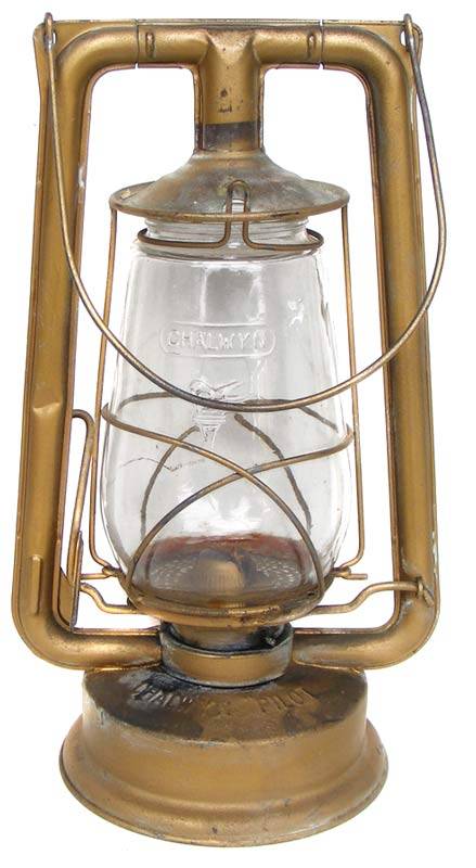 Old Chalwyn Pilot South African Made Steel Hurricane Lantern