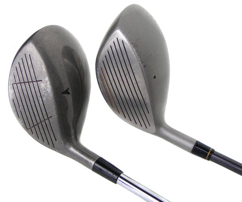 Pair of Drivers - Good condition - Spalding Detonator - Powerbilt Citation Plus with graphite shaft