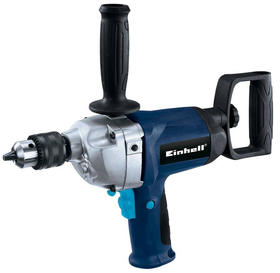 New Einhell 1050W Hand Drill and Paint/Mortar Mixer - Drills, mixes paint, mortar, grout etc.