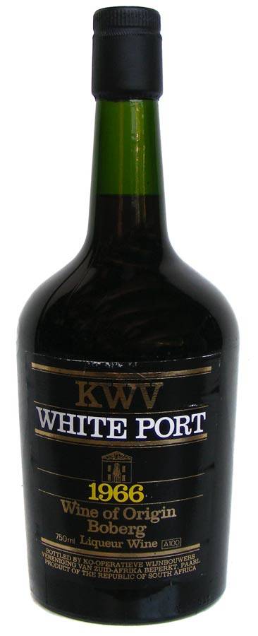 KWV 1966 White Port - 49 year old collectors wine