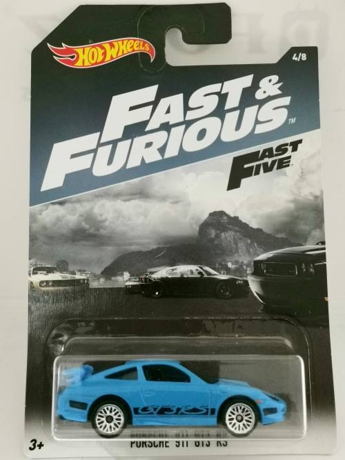 Fast and Furious Porsche 911 GT3 RS by Hot Wheels (2016 release)