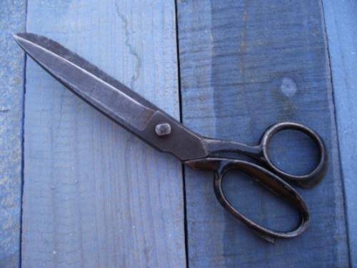 Vintage Tailor's Scissors - Made by Singer