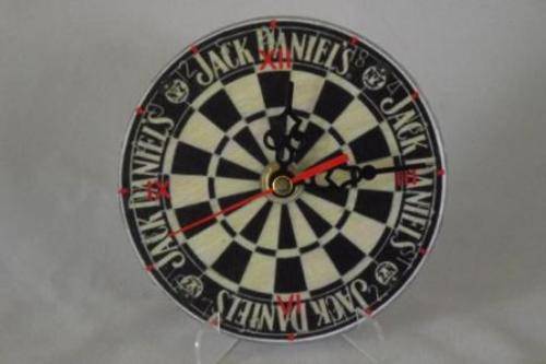 CD Clock - Jack Daniels Dartboard