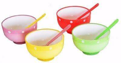 Jelly Bowls Set of 4 Colorful Bowl
