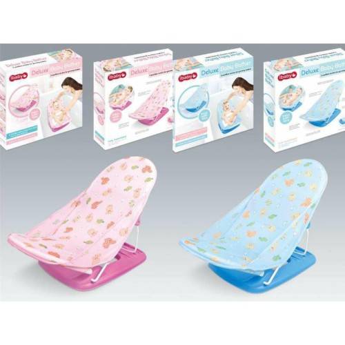 iBaby Deluxe Baby Bather 3 Positions- Pink & Blue