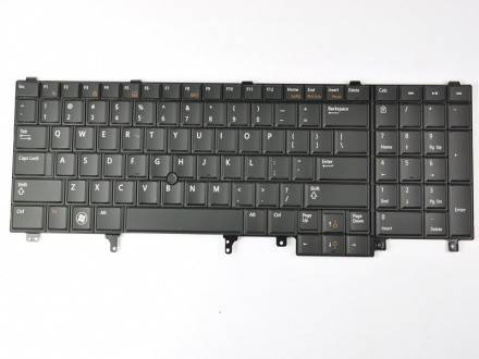 DELL LATITUDE E6520 SERIES REPLACEMENT LAPTOP KEYBOARD IN BLACK