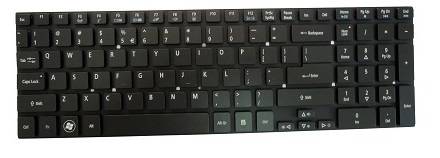 ACER ASPIRE REPLACEMENT LAPTOP KEYBOARD IN BLACK