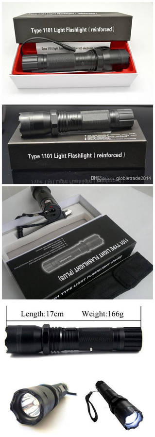 Self Defense LED TORCH STUN GUN