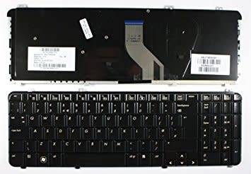 HP PAVILION DV6-1000 DV6-2100 REPLACEMENT LAPTOPKEYBOARD IN GLOSSY BLACK