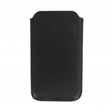 IPHONE 4 LEATHER SLIP CASE BLACK