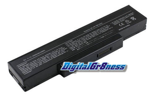 Mecer Xpression TW7 11.1V 4400mAh/49Wh 6-Cell Battery