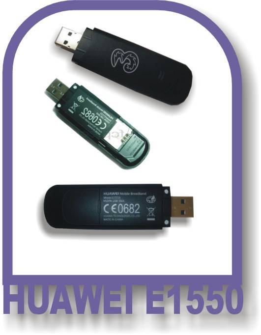 **** HSDPA / 3G / EDGE HUAWEI E1550 USB modem - NEW -  No Box.