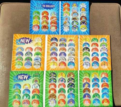 Pokemon tazo albums full collection