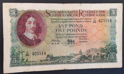 Five Pounds (Date: 22 May 1958)