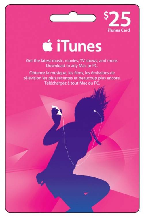 $25 iTunes Voucher Code