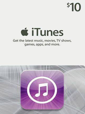 $10 iTunes Voucher Code