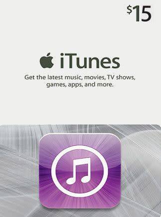 $15 iTunes Voucher Code