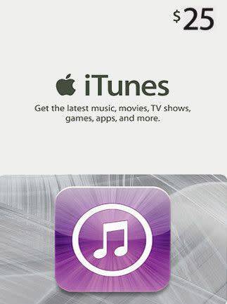 $25 iTunes Voucher Code