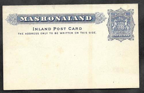 BRITISH SOUTH AFRICA COMPANY POST CARDS     MASHONALAND