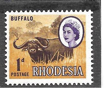 RHODESIA1966 DEFINITIVE ISSUE - MARDON PRINTING