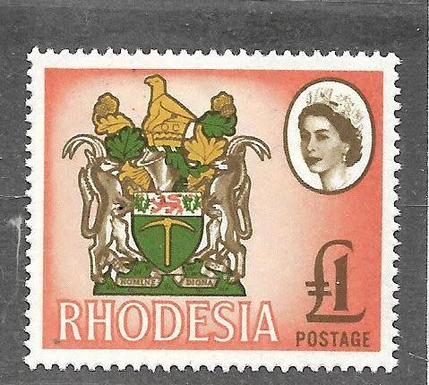 RHODESIA1966 DEFINITIVE ISSUE - MARDON PRINTING