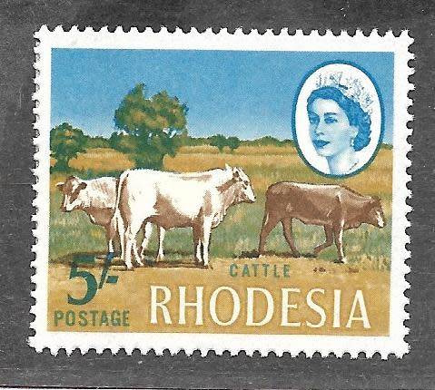 RHODESIA1966 DEFINITIVE ISSUE - MARDON PRINTING