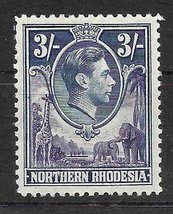 NORTHERN RHODESIA  Short set    C/V R3000-00