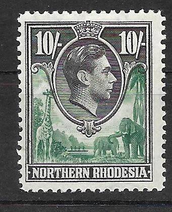 NORTHERN RHODESIA  Short set    C/V R3000-00