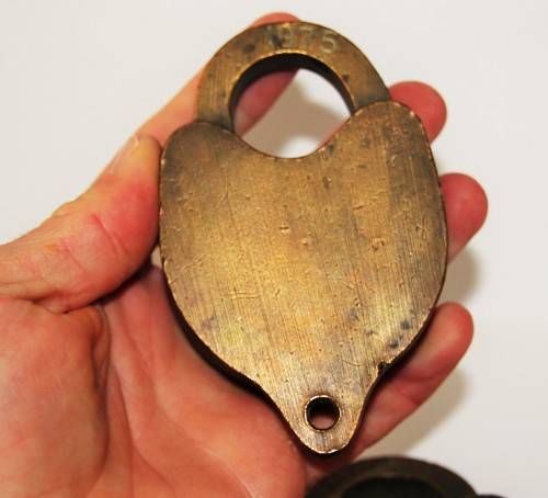 *SAR / SAS* WOW !SCARCE LOT OF TWO SOLID BRASS SOUTH AFRICAN RAILWAYS CHUBB LOCKS