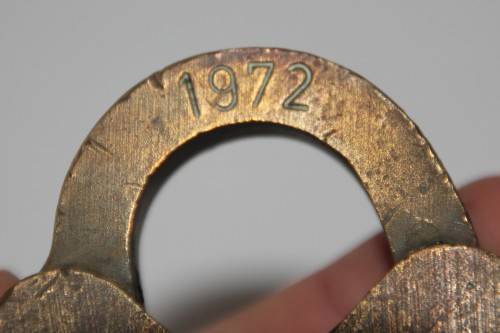 *SAR / SAS* WOW !SCARCE LOT OF TWO SOLID BRASS SOUTH AFRICAN RAILWAYS CHUBB LOCKS