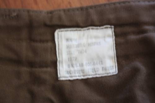SADF Nutria pants (Small)