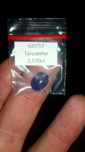 3.57ct Tanzanite, IGL certified