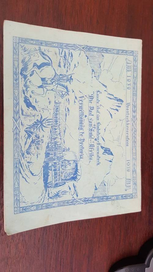 Die Pad Van Suid Afrika (1938)
