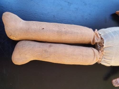 ANTIQUE HAIRBOW PEGGY RELIABLE DOLL MADE IN CANADA