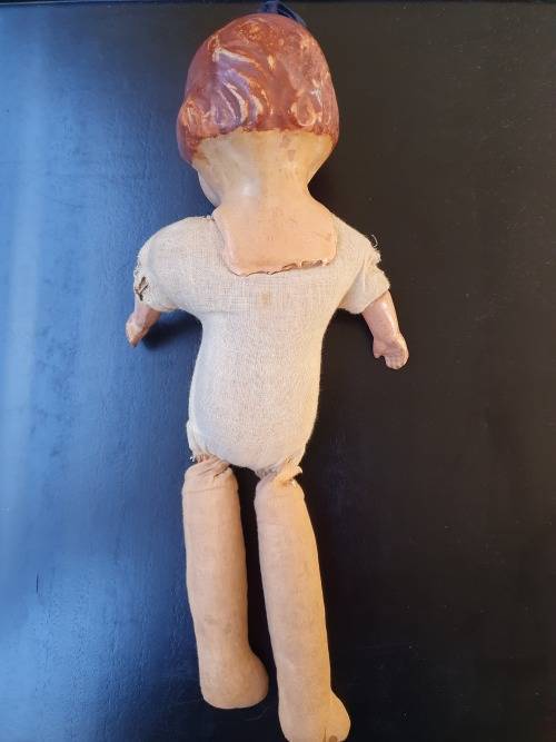 ANTIQUE HAIRBOW PEGGY RELIABLE DOLL MADE IN CANADA