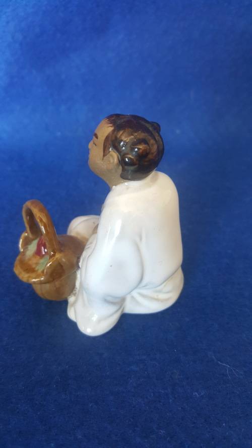 Vintage Chinese Shiwan Mudmen Figurine