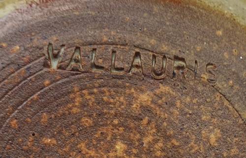 Vallauris signed bt artist,  French pottery Trinket Dish