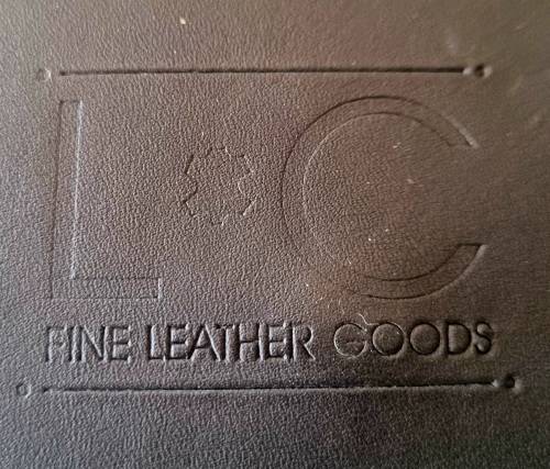 Botanical Genuine Leather Clutch Bag By Fine Leather Goods